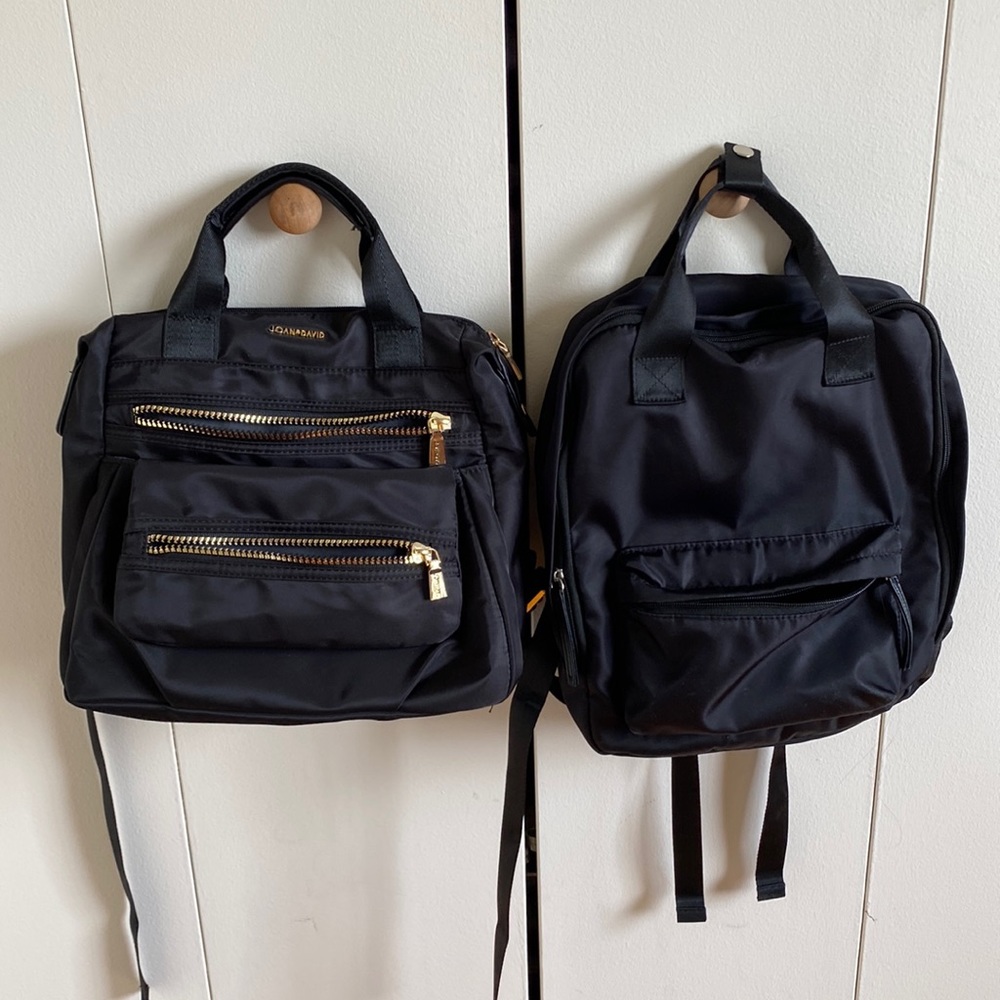 2 backpacks